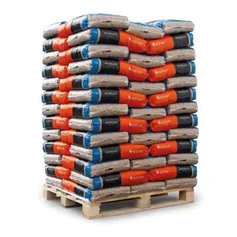 Holzpellets Blue ENplus A1, Weichholz, FSC, 975 kg Palette (65 × 15 kg)