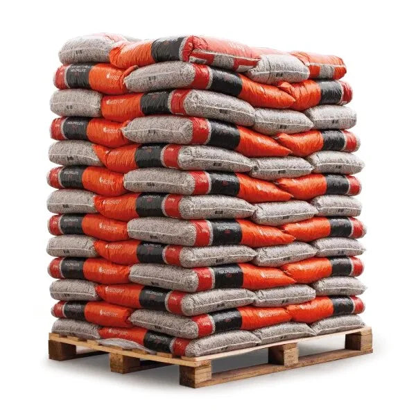 Holzpellets Red aus Hartholz, DIN EN ISO 17225-2 A1, FSC, 975 kg Palette