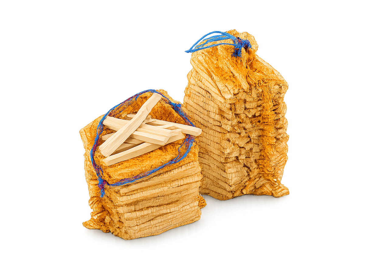 Anzündholz fein gespalten, 5 kg