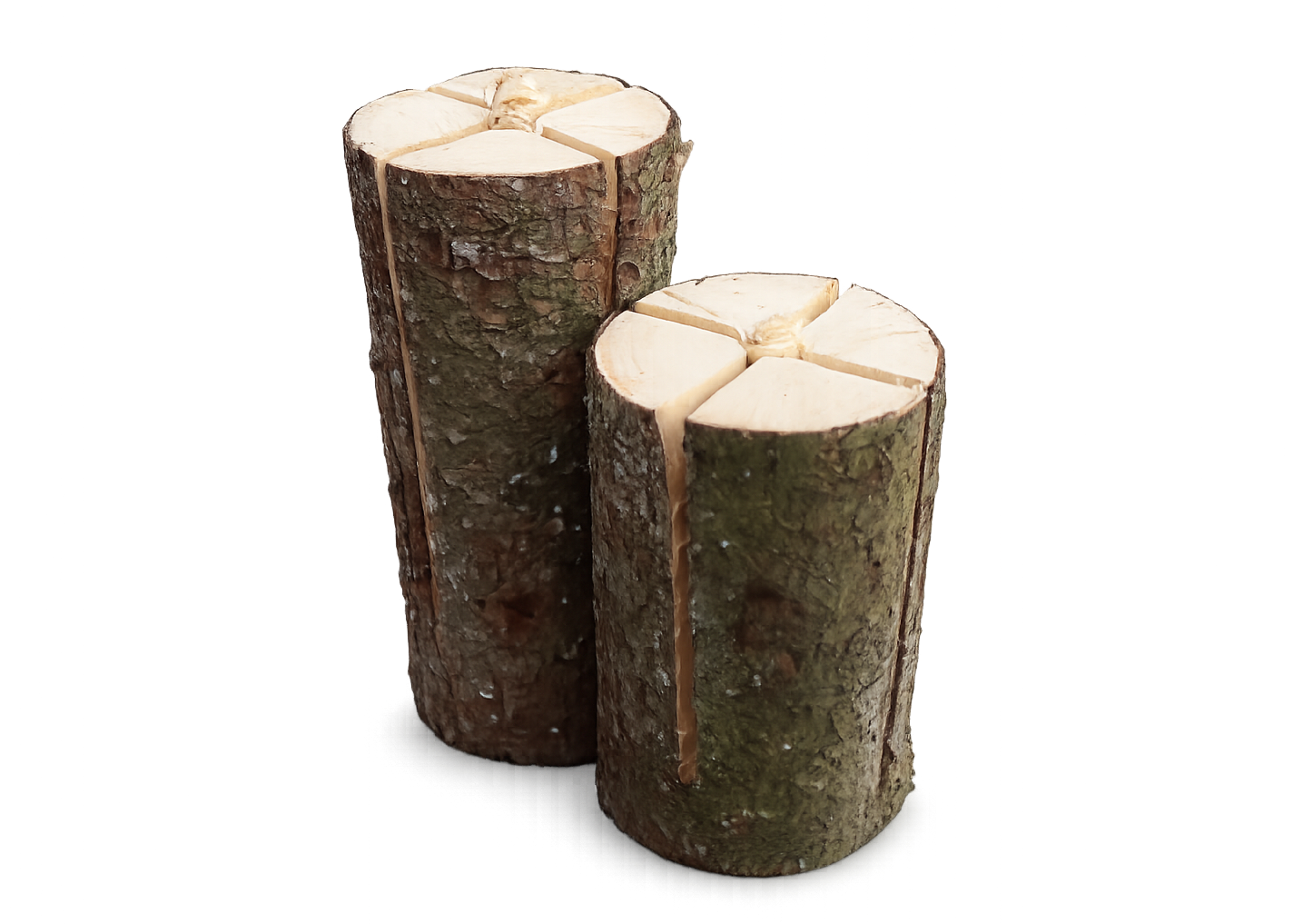 Baumstammfackel (Schwedenfeuer), 40 cm
