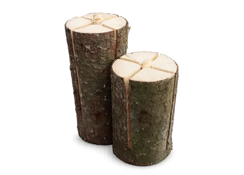 Baumstammfackel (Schwedenfeuer), 40 cm