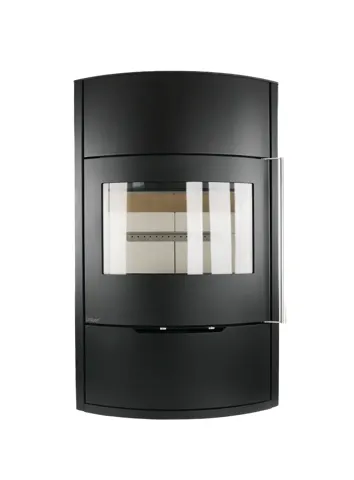 Ember Kamin O-2 mit 50 cm Feuerraum und Wärmespeicher, 7,6 kW