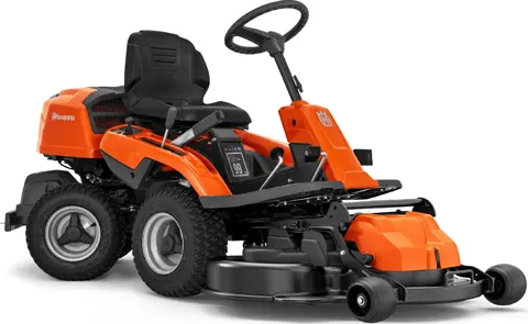 Husqvarna Rider R 214TC mit Combi-103-Mähdeck