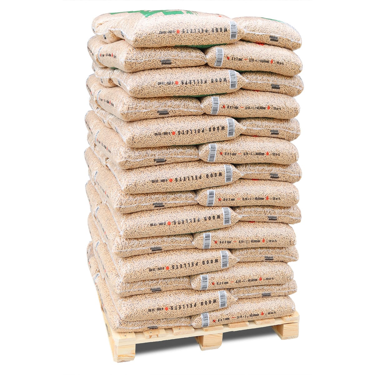 REZULT Holzpellets ENplus A1, FSC, 1.050 kg Palette (70 × 15 kg)