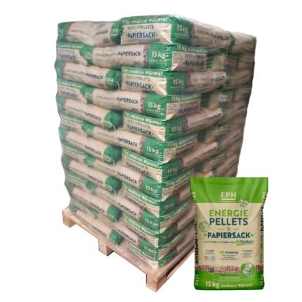 VERBA Holzpellets ENplus A1, 3.150 kg (3 Paletten)