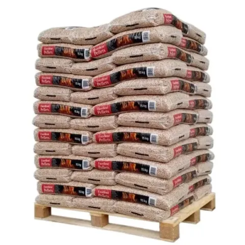 Woodstock Holzpellets ENplus A1, 3.150 kg (3 Paletten, 210 Säcke à 15 kg), Nadelholz